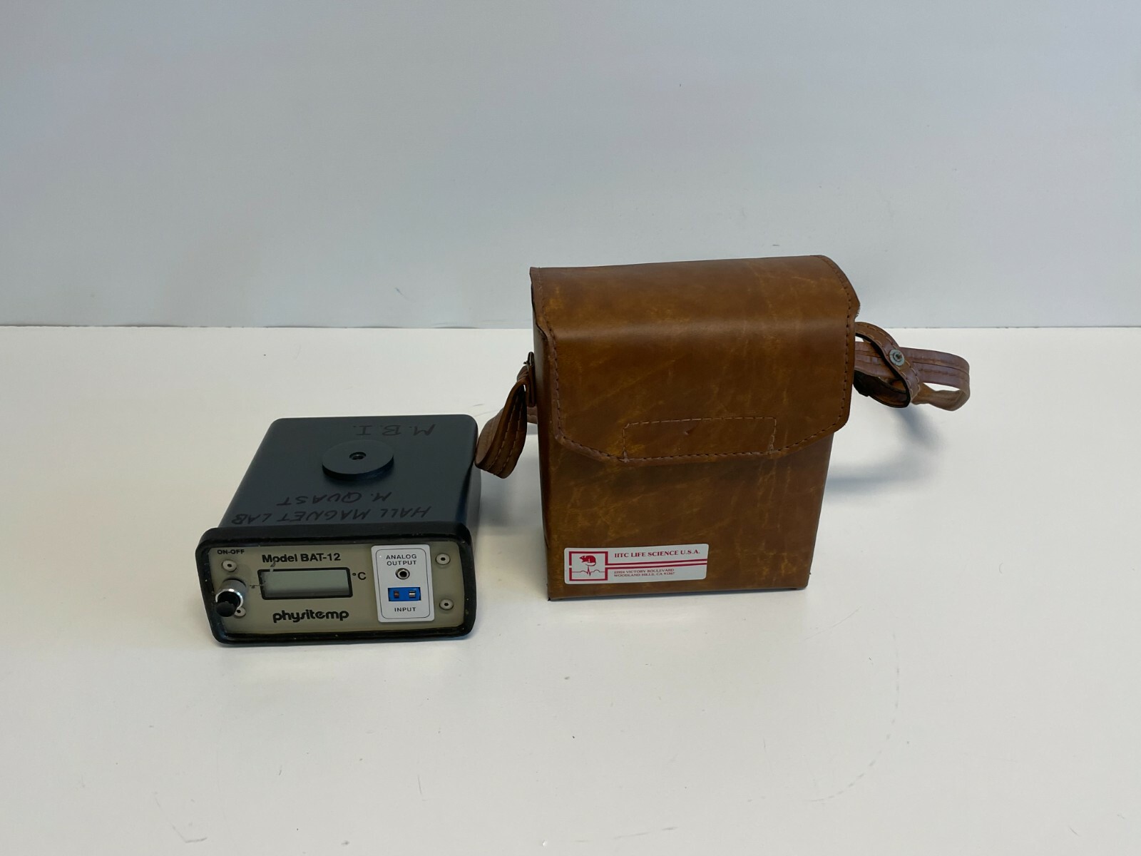 T4:  IITC Life Science BAT-12 with Leather Case