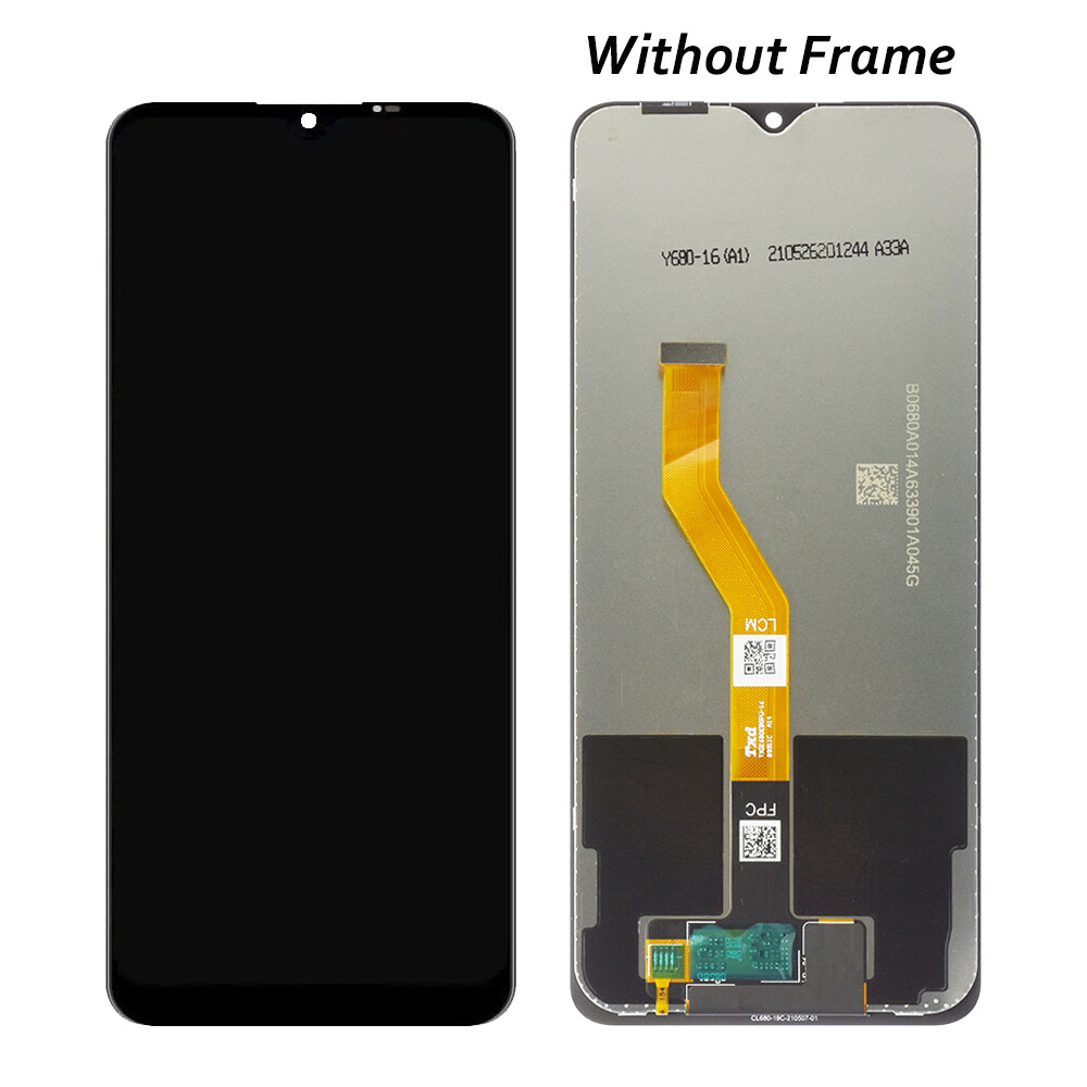 For T-Mobile REVVL V+ 5G / V PLUS 5G LCD Display Touch Screen Digitizer ±Frame