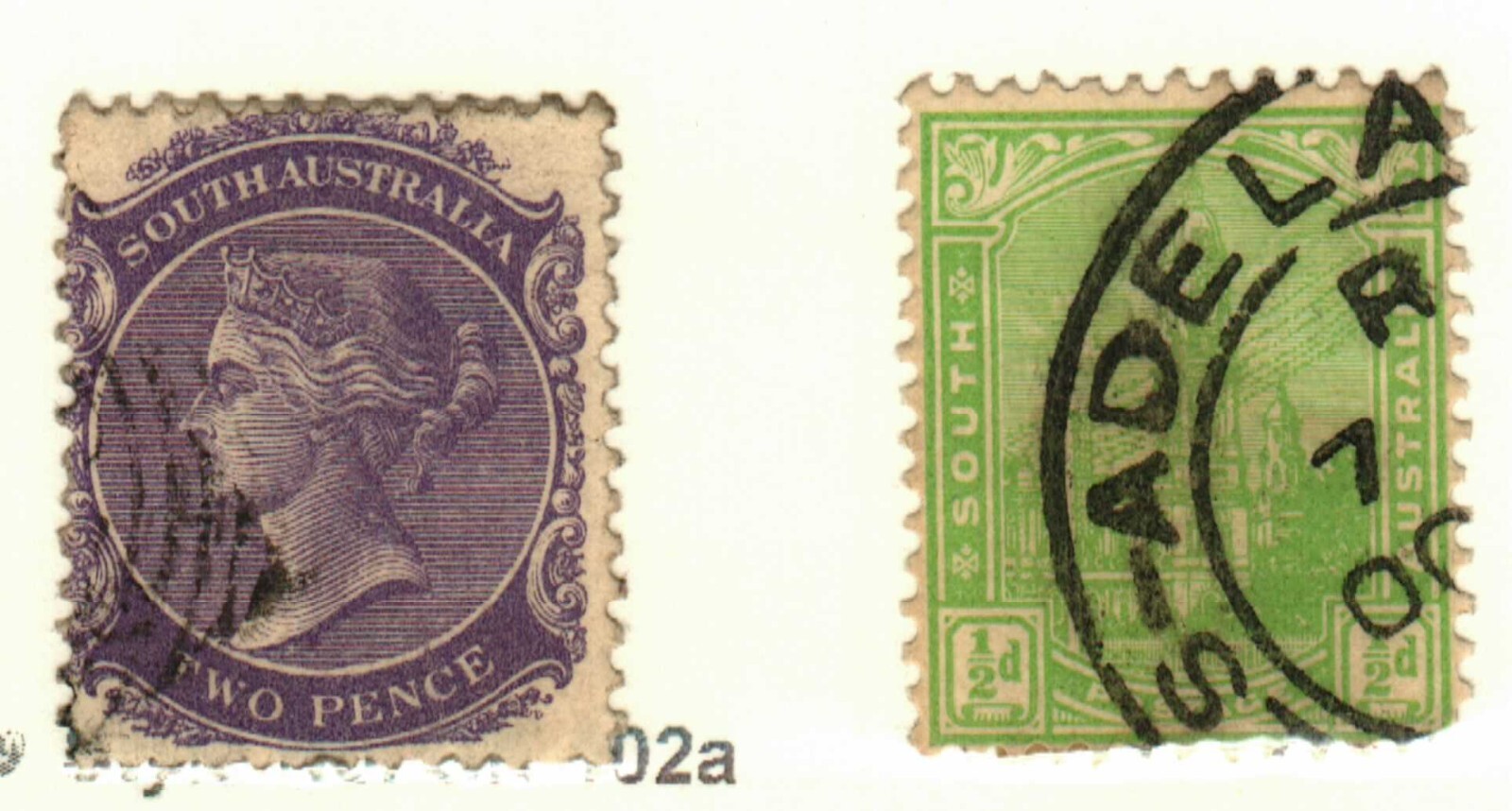 Australia South Australia #114, 116 used