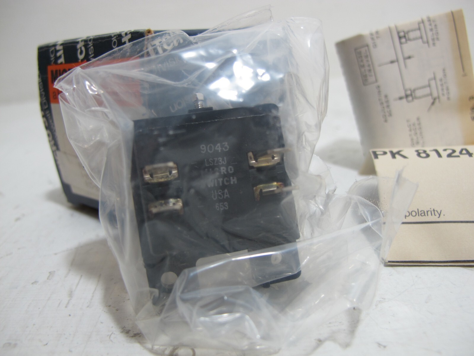 NEW Honeywell LSZ3J Micro Switch LSZ3-J Microswitch Limit Switch Actuator 9043