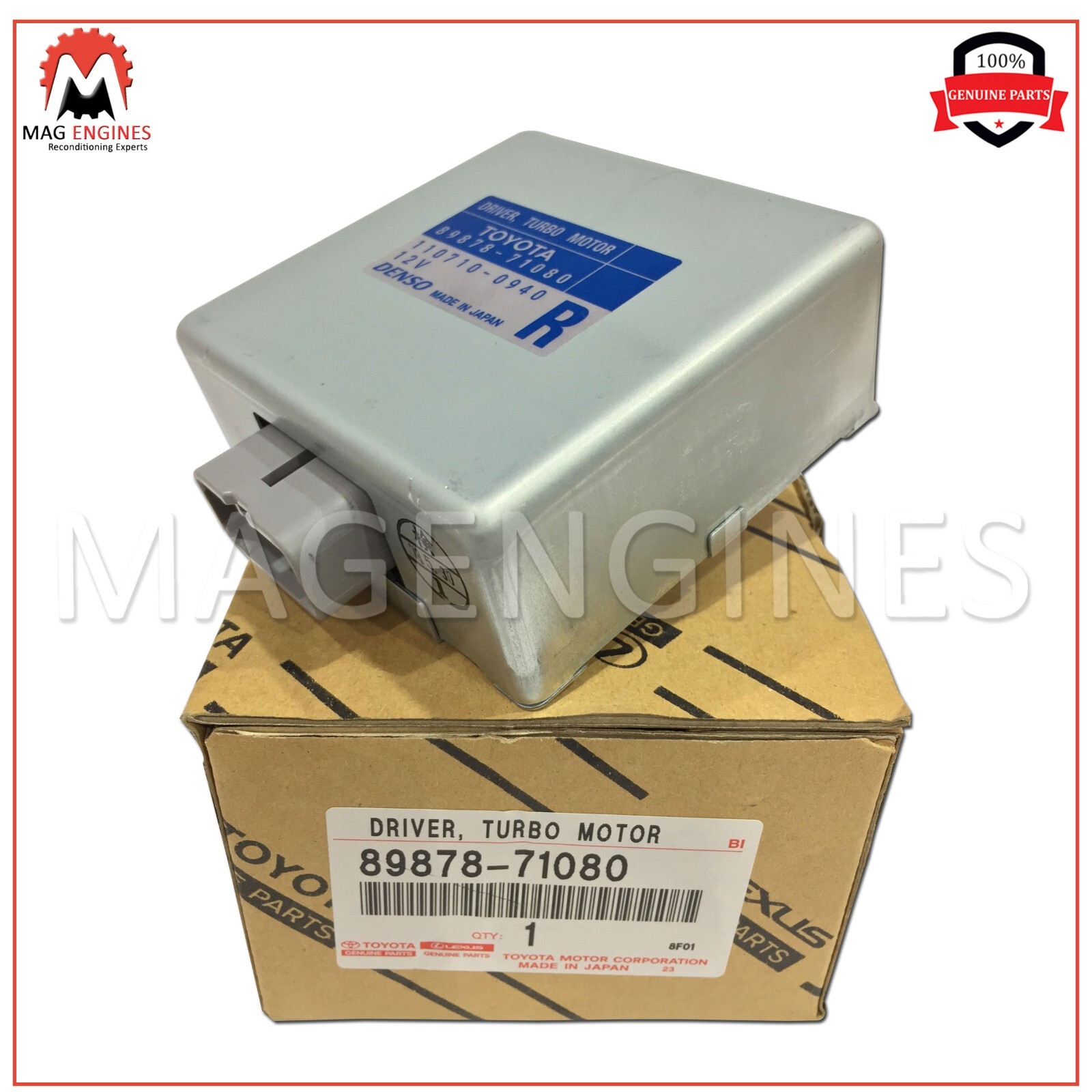 89878-71080 GENUINE OEM TURBO MOTOR DRIVER 8987871080
