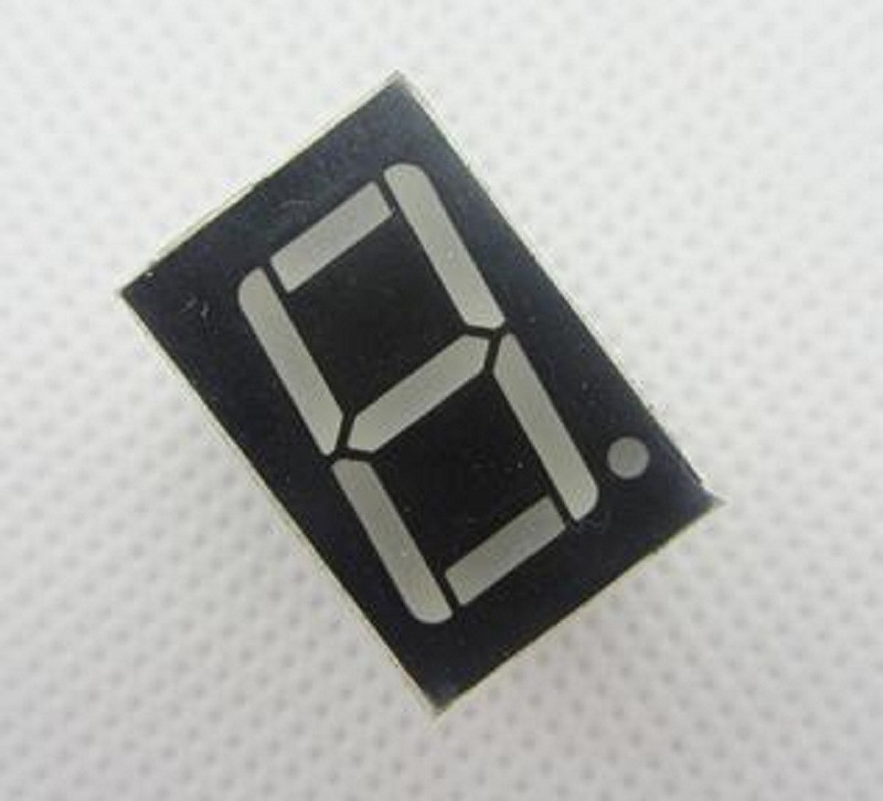 10pcs 1bit 1 bit Common Anode Digital Tube 0.56in. Red LED Digit 7 Segment