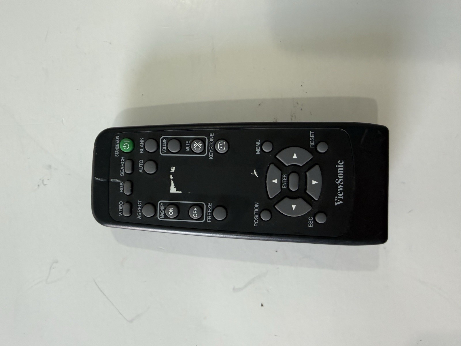 ViewSonic projector remote