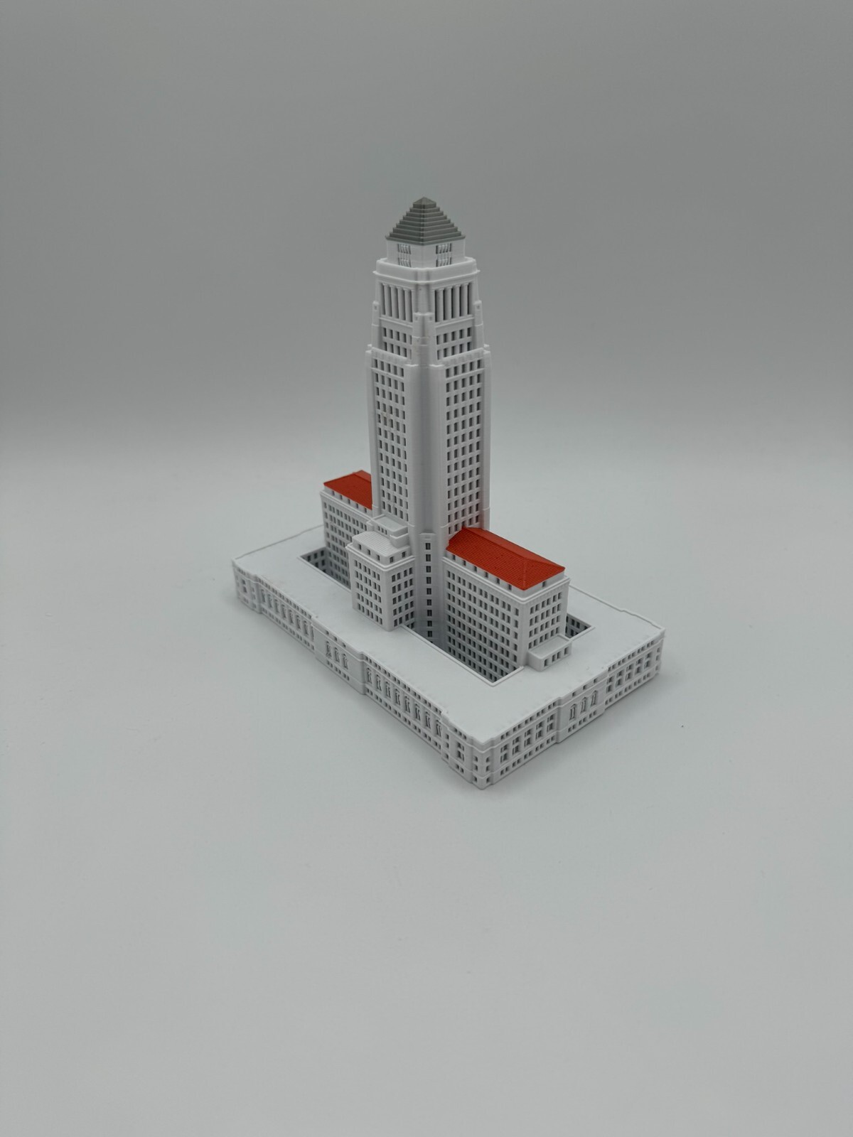LA City Hall Model- 3D Printed Full Color