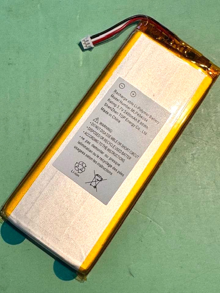 OEM 2400 mah 3.7v  BATTERY FOR RAND MCNALLY TND-740 TRUCK GPS NEW FREE SHIPPING