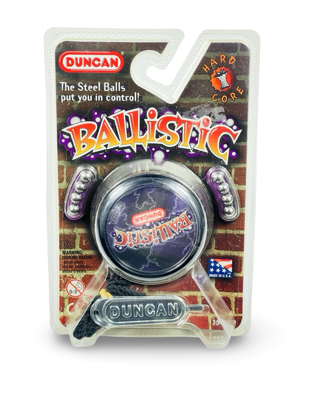 Assorted (3) Hard Core Duncan Yo-Yo's - 1990s Avenger and Ballistic