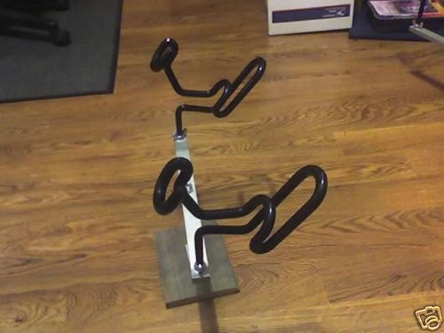 12" T Bar W/ stainless steel post and 2 coated dual holders Reel Fisherman USA*
