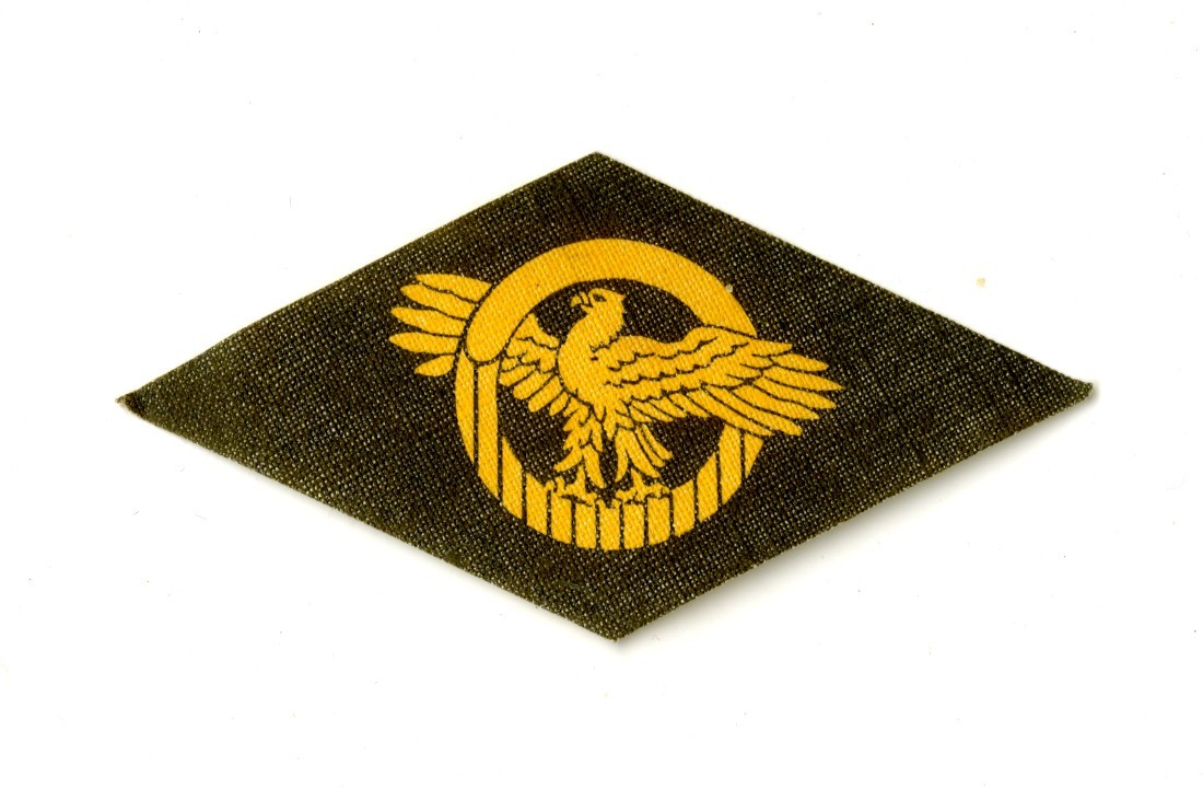 Honorable Discharge Eagle Patch Printed on OD Canvas Material