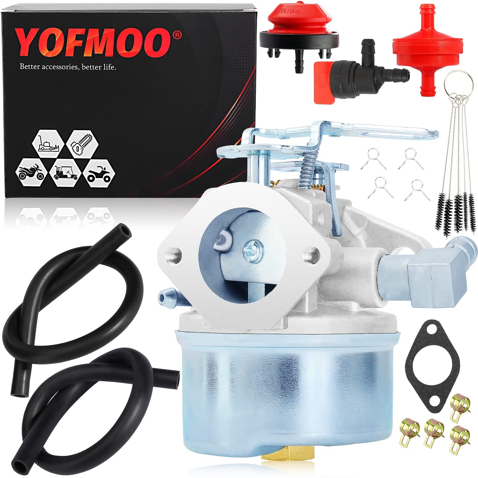 Yingshop Carburetor Compatible for Tecumseh 632107 632536 640084 640105 64029...