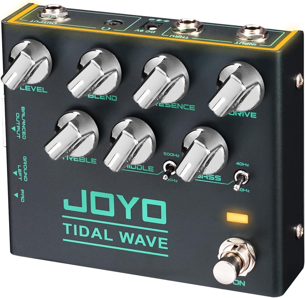 JOYO Bass Guitar Pedals Preamp Overdrive Pedal with EQ and Noise Reduction DI Ou