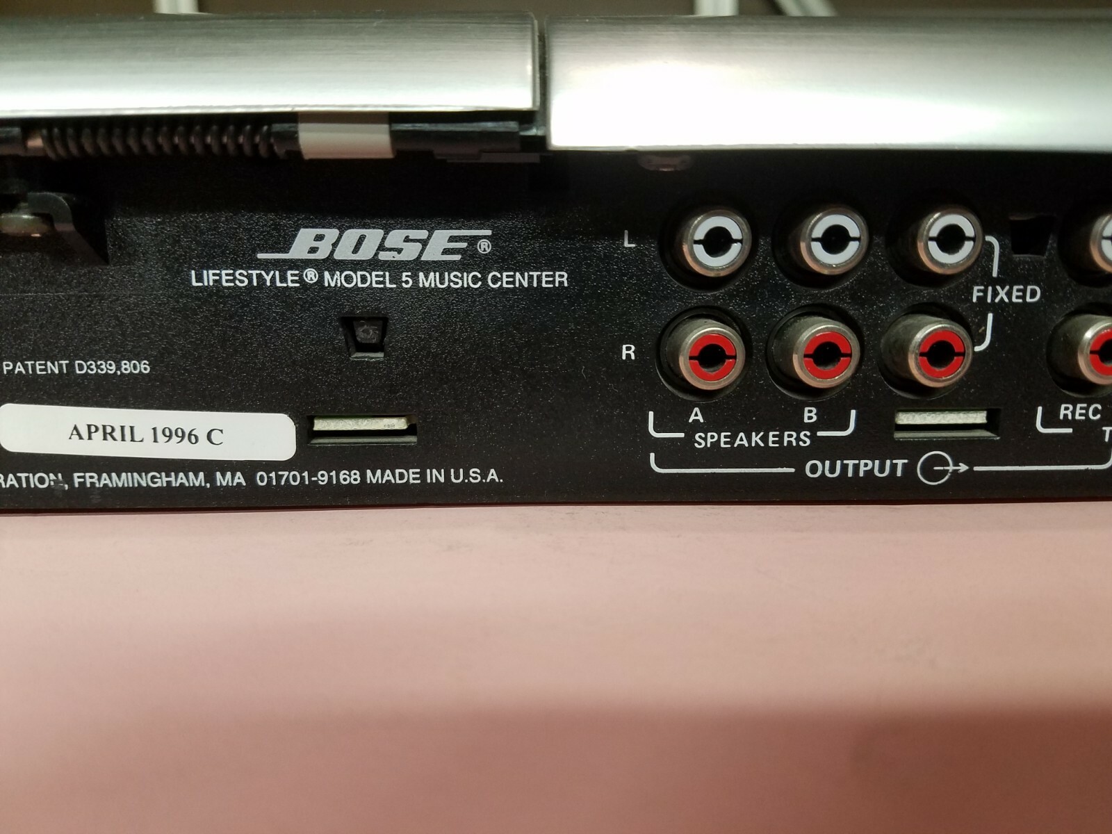 Bose Music Center Model 5 AM/FM CD Player for Lifestyle 3,5,8,12 FULLY REFURBISH