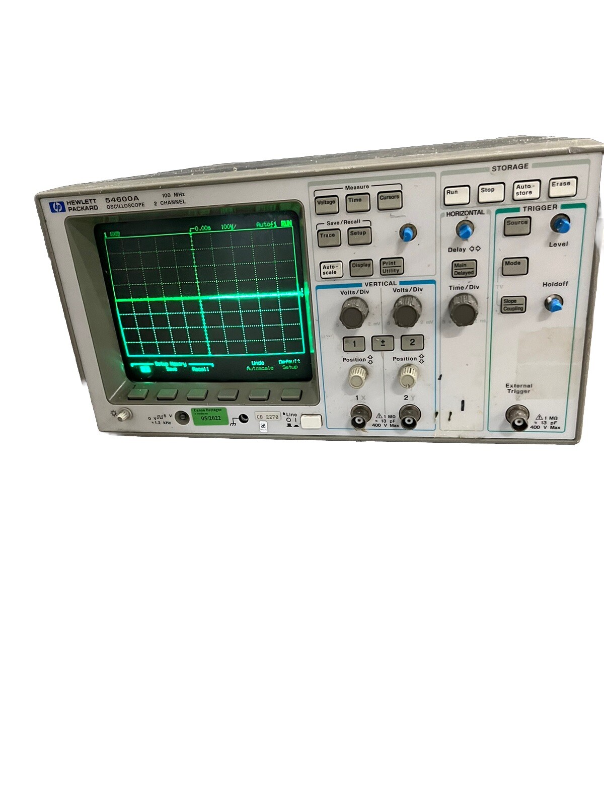 Hp ( HEWLETT PACKARD) 54600A