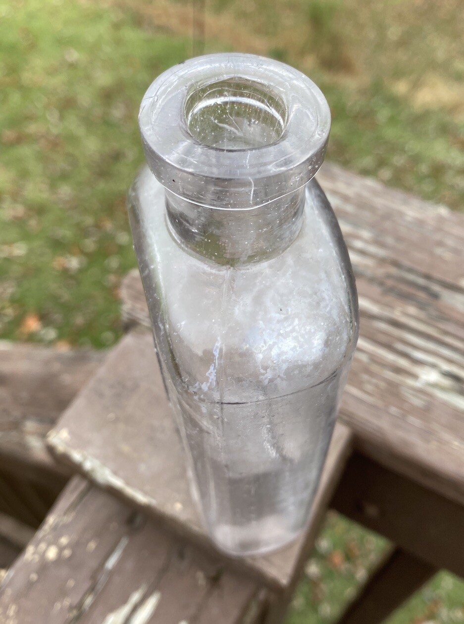 Gump Pure Rye Whiskey Flask Baltimore MD