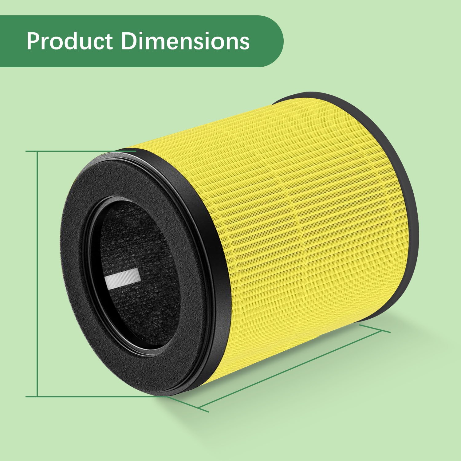2Pack B-D02L Replacement Filter MOOKA B-D02L & M05 VEWIOR B-D02U KOIOS B-D02L