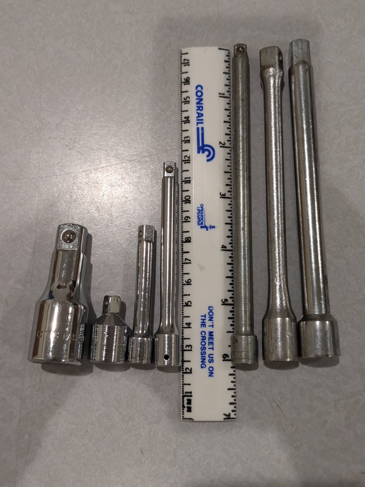 Lot of 7 Misc. Socket Adapters & Extenders Lot