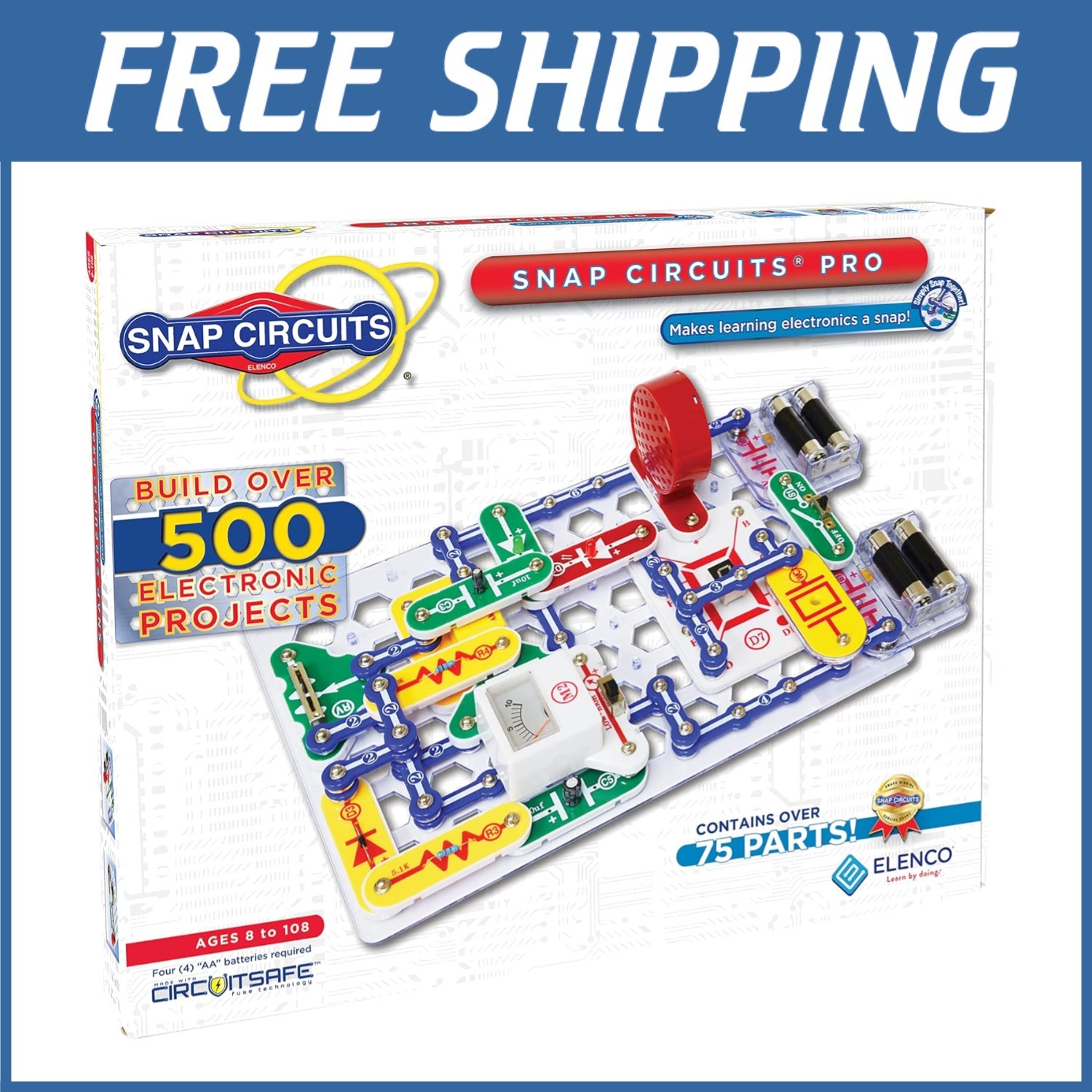 500-in-1 Electronics Project Kit-