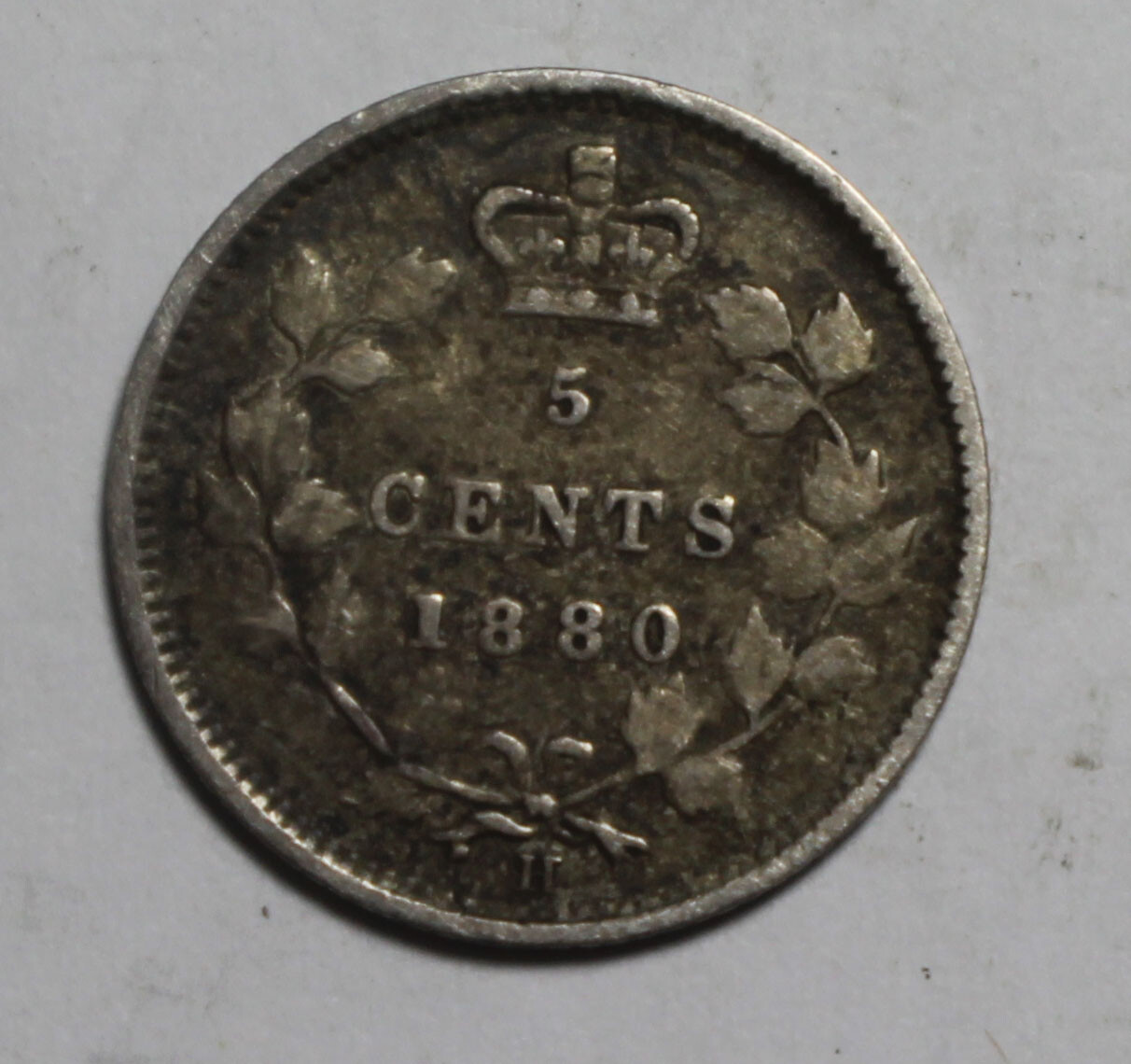1880 H Canada Nickel ZC876
