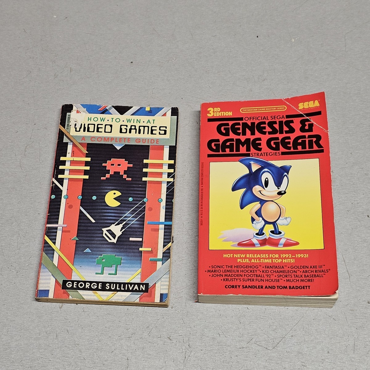 Video Game Strategy Books Lot Sega Genesis Game Gear How To Win At Video Games