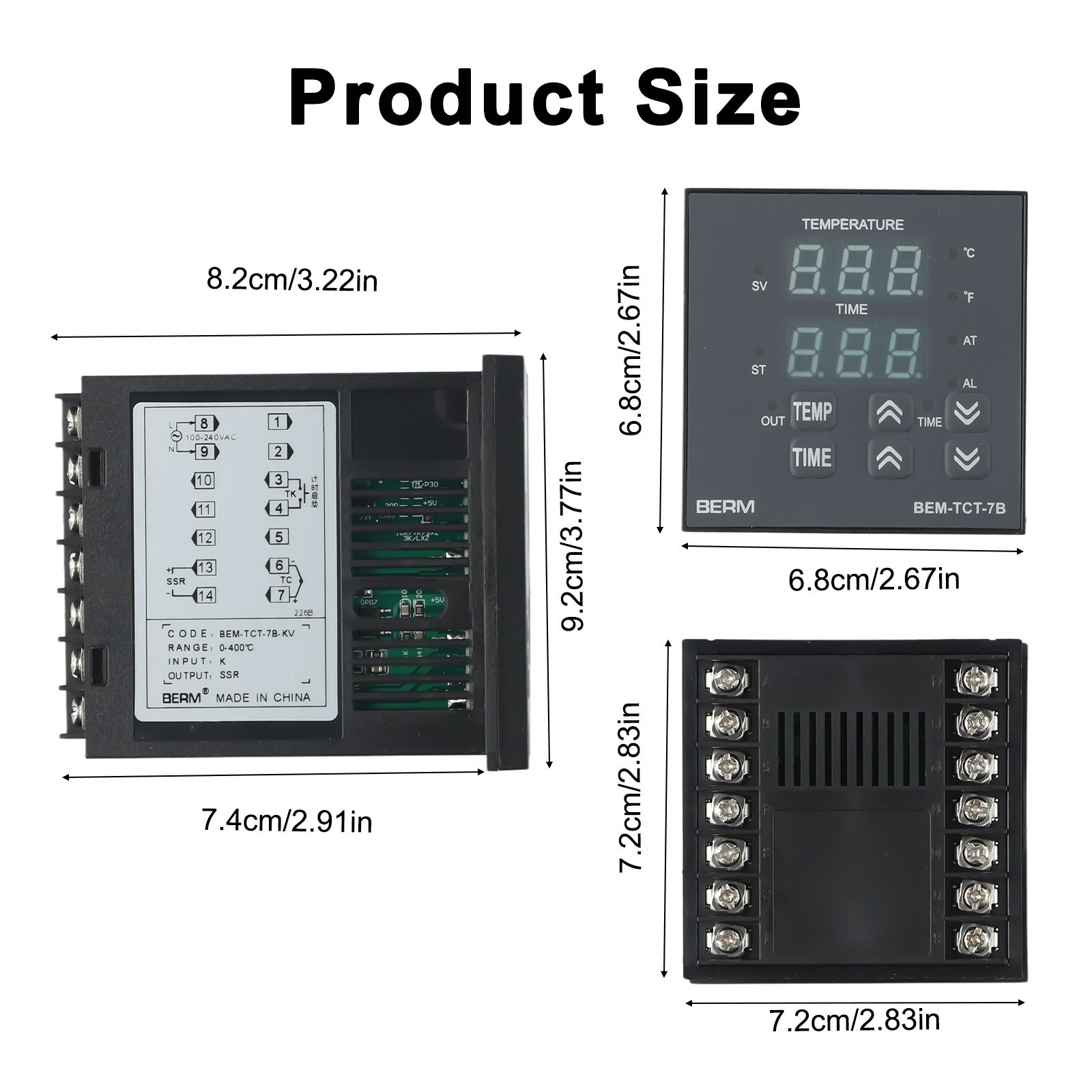 Precise Heat Press Machine Digital Thermostat Controller Enhanced Efficiency