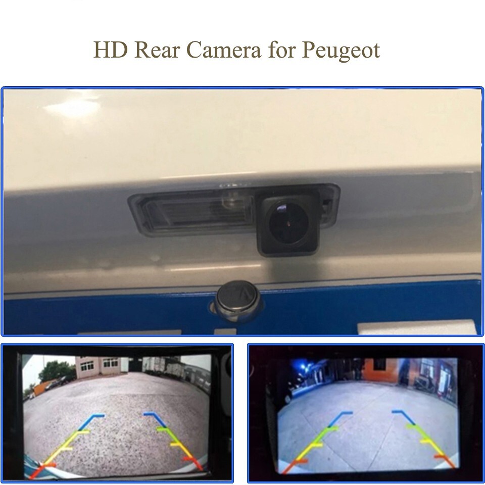 For Peugeot 308 2016 Smeg System Reverse Rear View Camera Interface Kit Improved