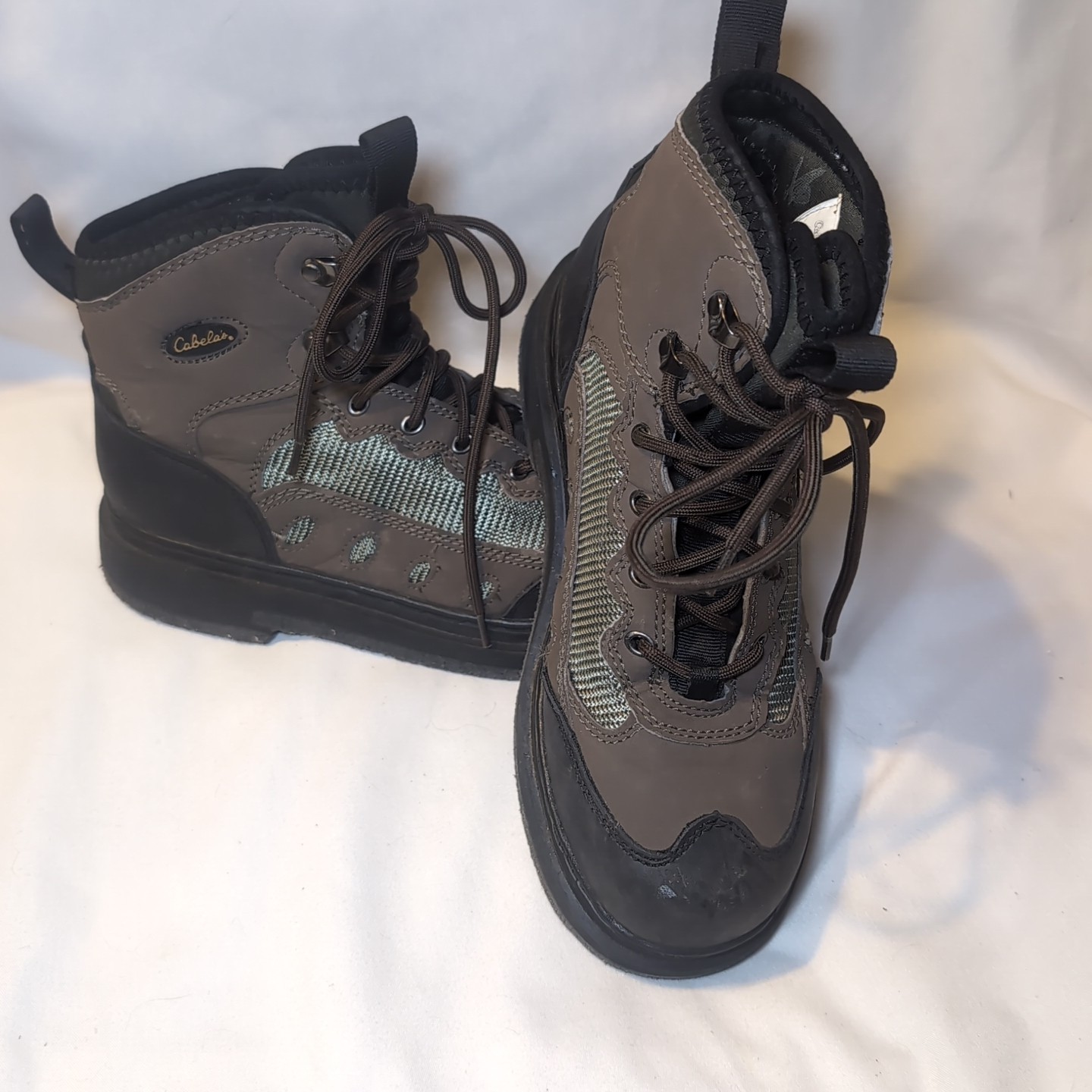 Cabela's Ultralight Studdable Felt Sole Fly Fishing Wading Boots Men's US 9