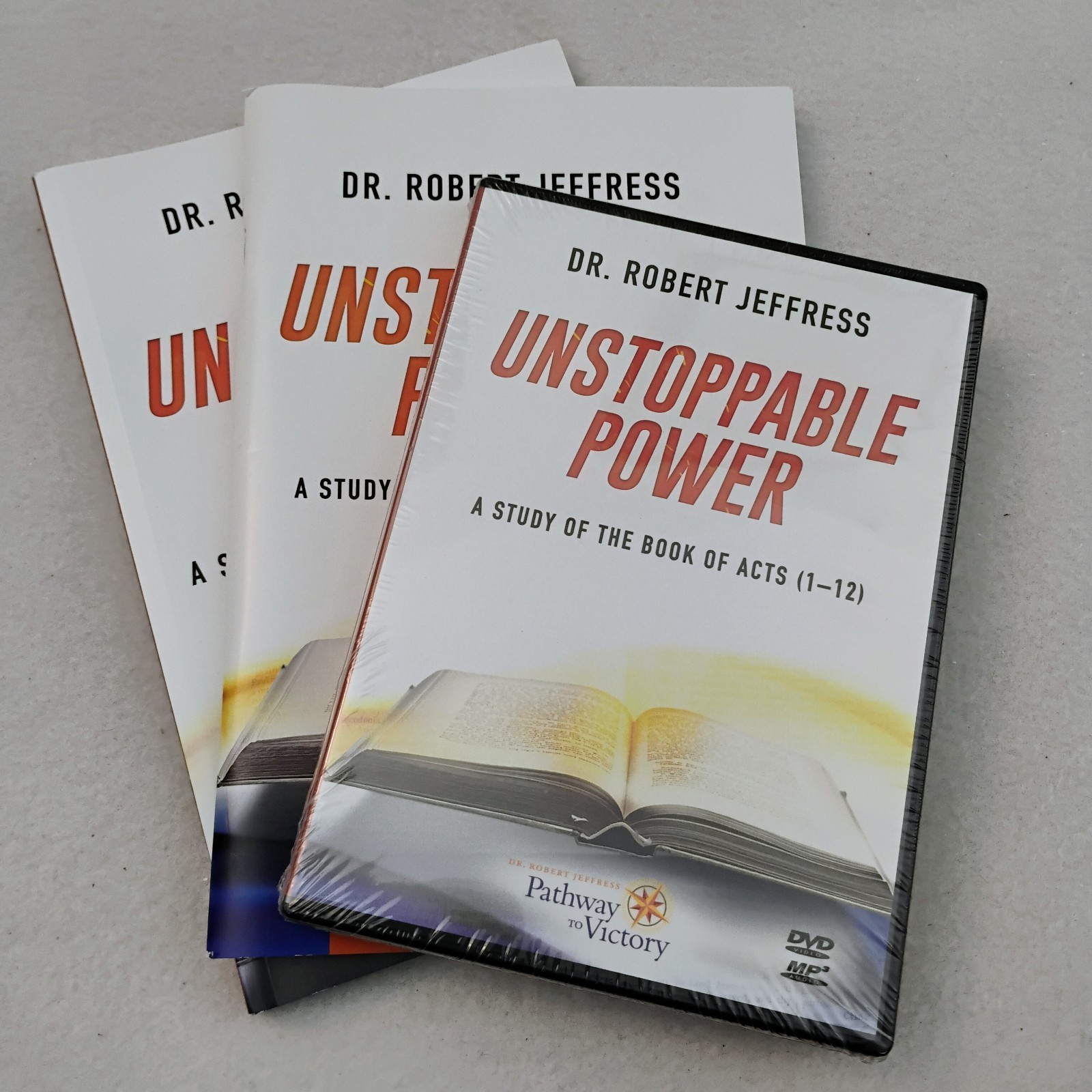 Unstoppable Power: ACTS 1-12 Textbook, Bible Study Guide and DVD by Jeffress