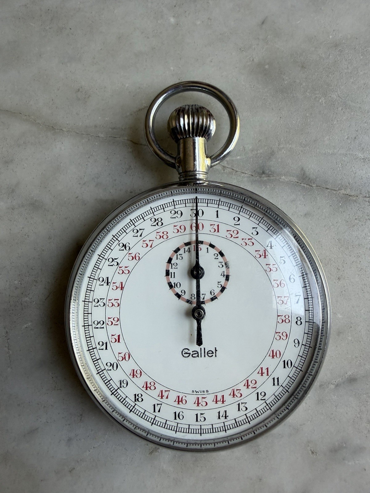 Vintage Gallet Swiss Stopwatch