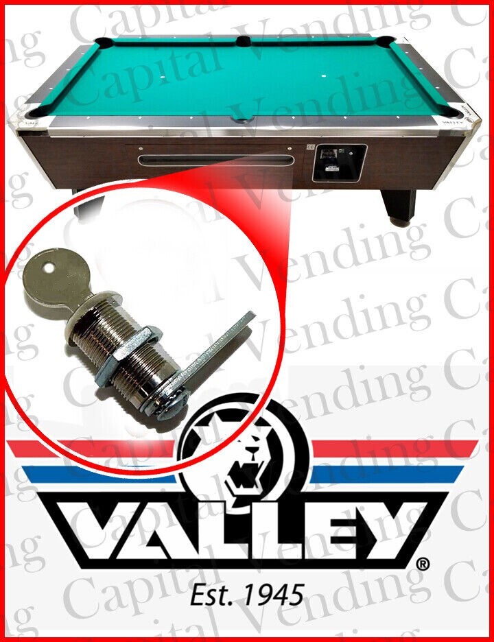 Valley  Pool Table C512A key or lock options and replacement lock- you select