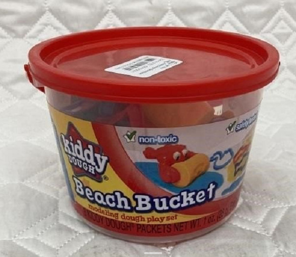 NEW Creative Kids Kiddy Dough Beach Bucket Modeling Play Set Non-Toxic