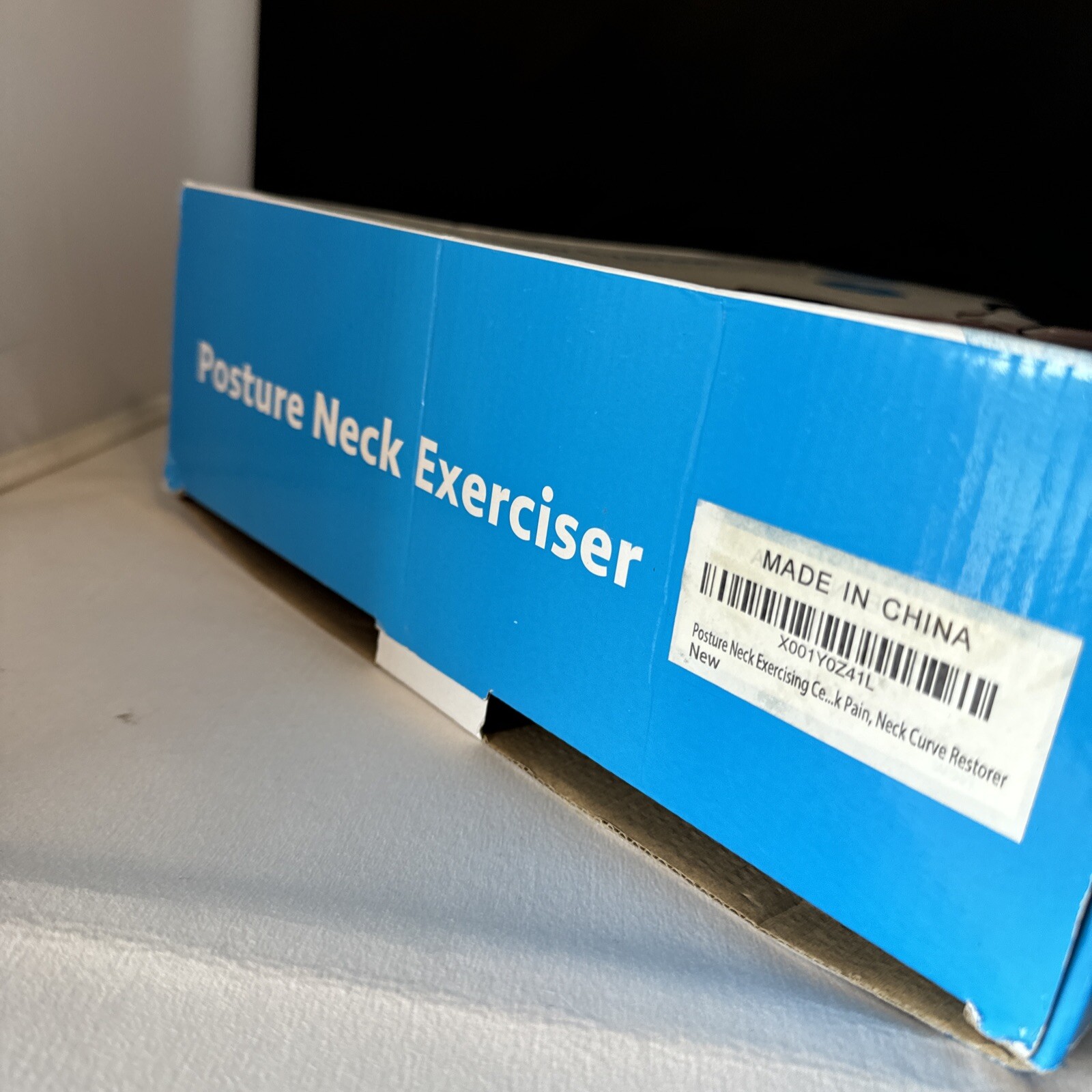 Posture Neck Exerciser Easy Portable Pumpable ORIGINAL BOX Adjustment