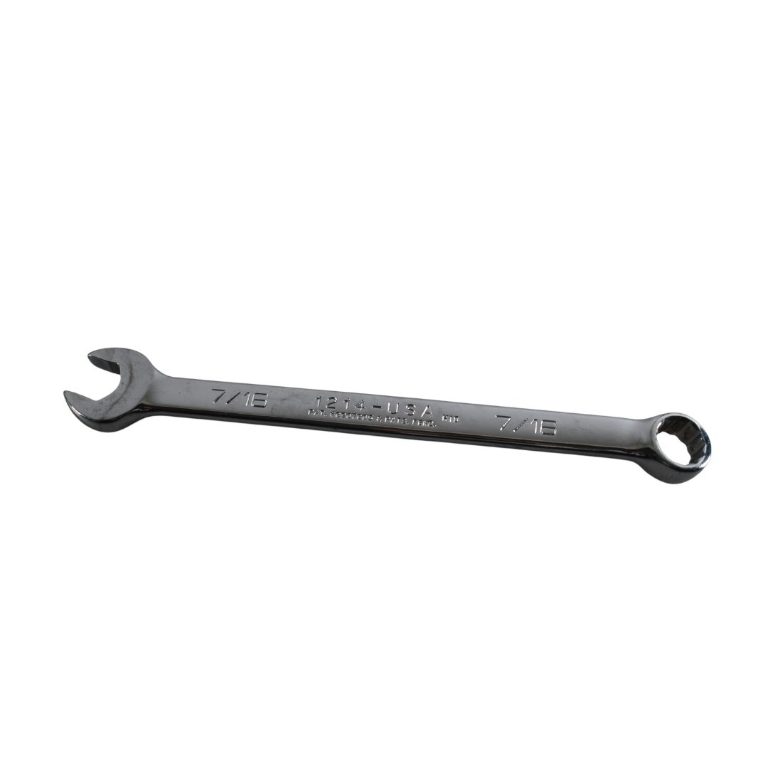 Wright Tool 1214 WrightGrip 2.0 7/16 12 Point Combination Wrench USA