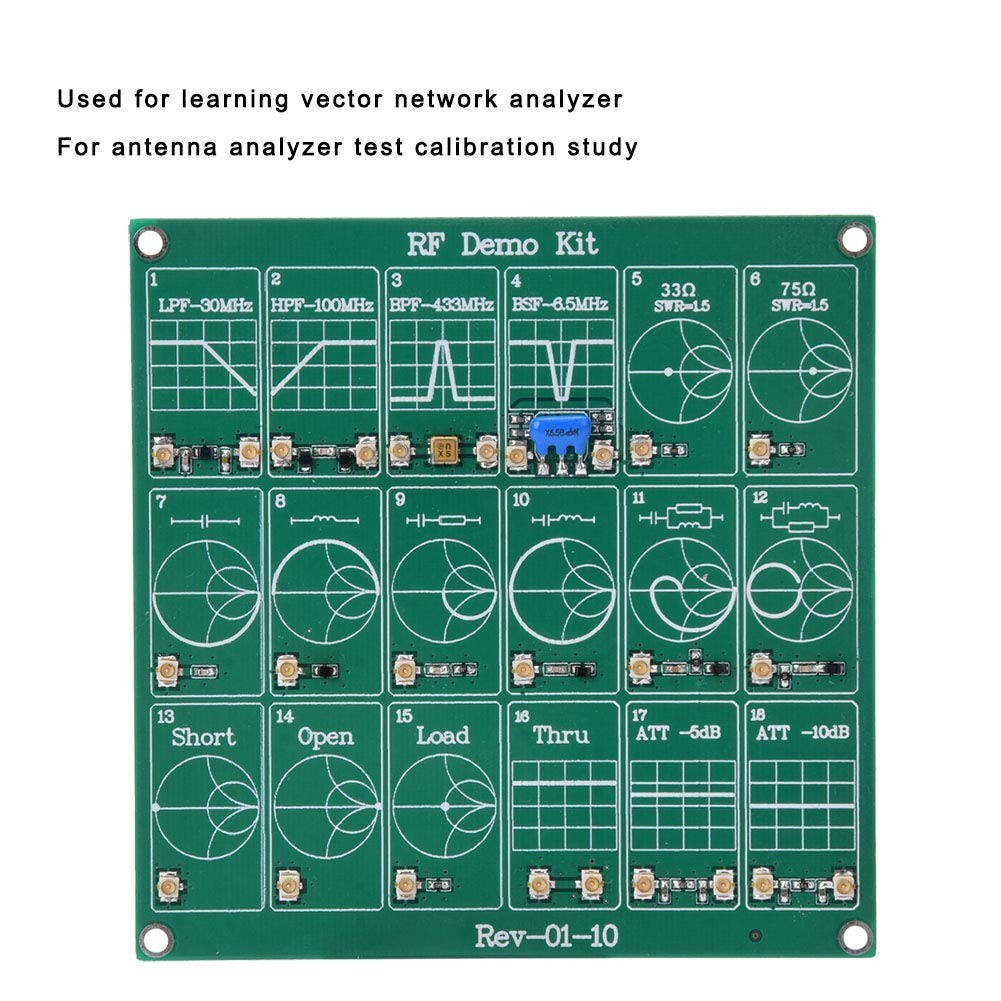 Educational VNA Module - 18 Built-in Filters for Calibration Learning
