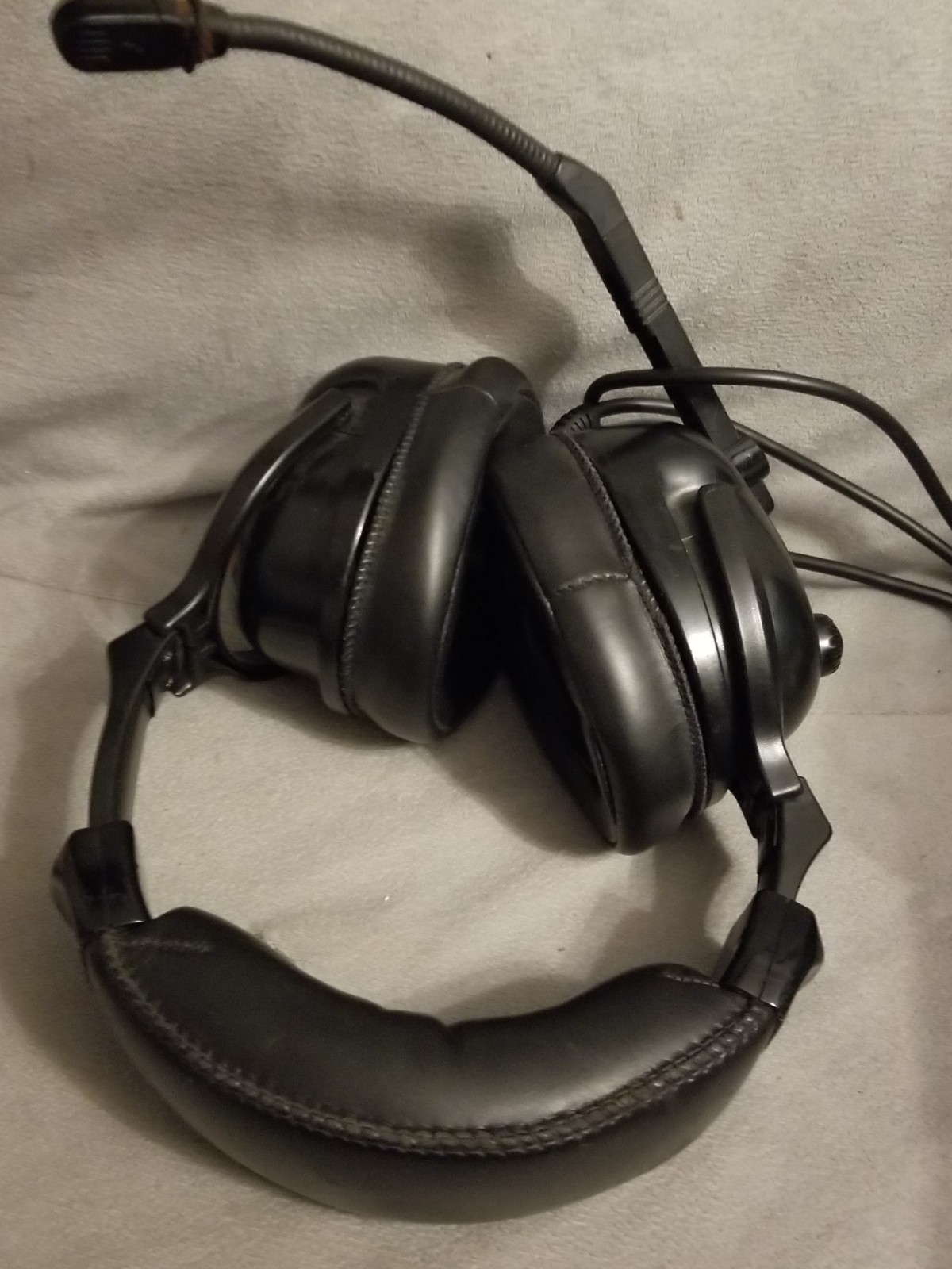 Aviation Headset Eclipse Flightcom Light Use - Working
