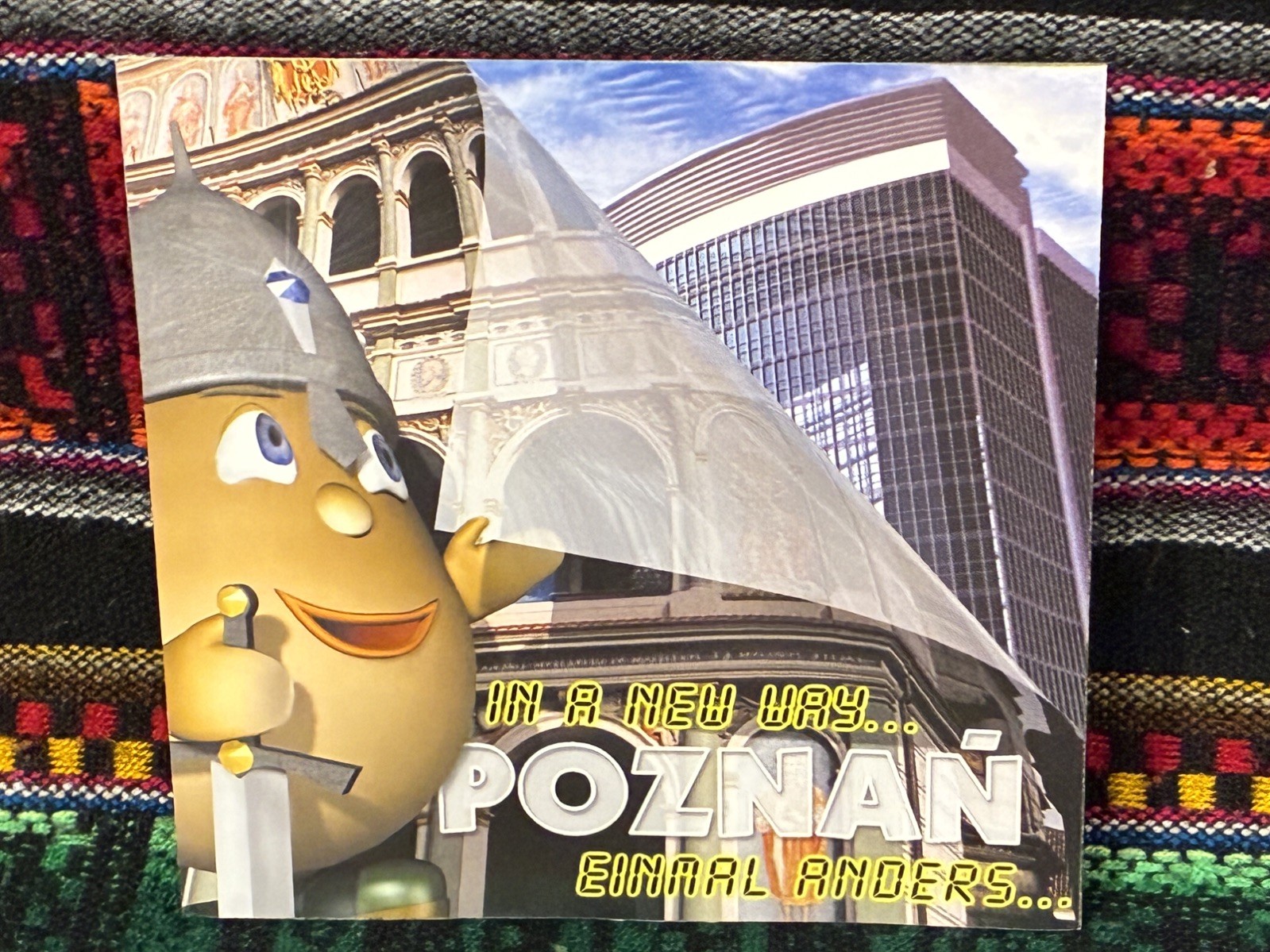 POZNAN In A New Way CD-ROM interactive map animation Poland city 2000