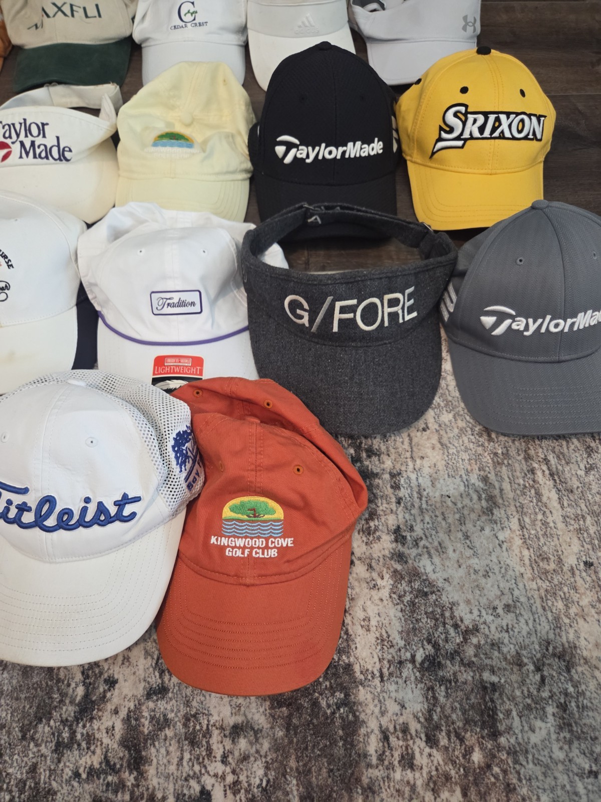 Golf Hat Lot 21 Hats
