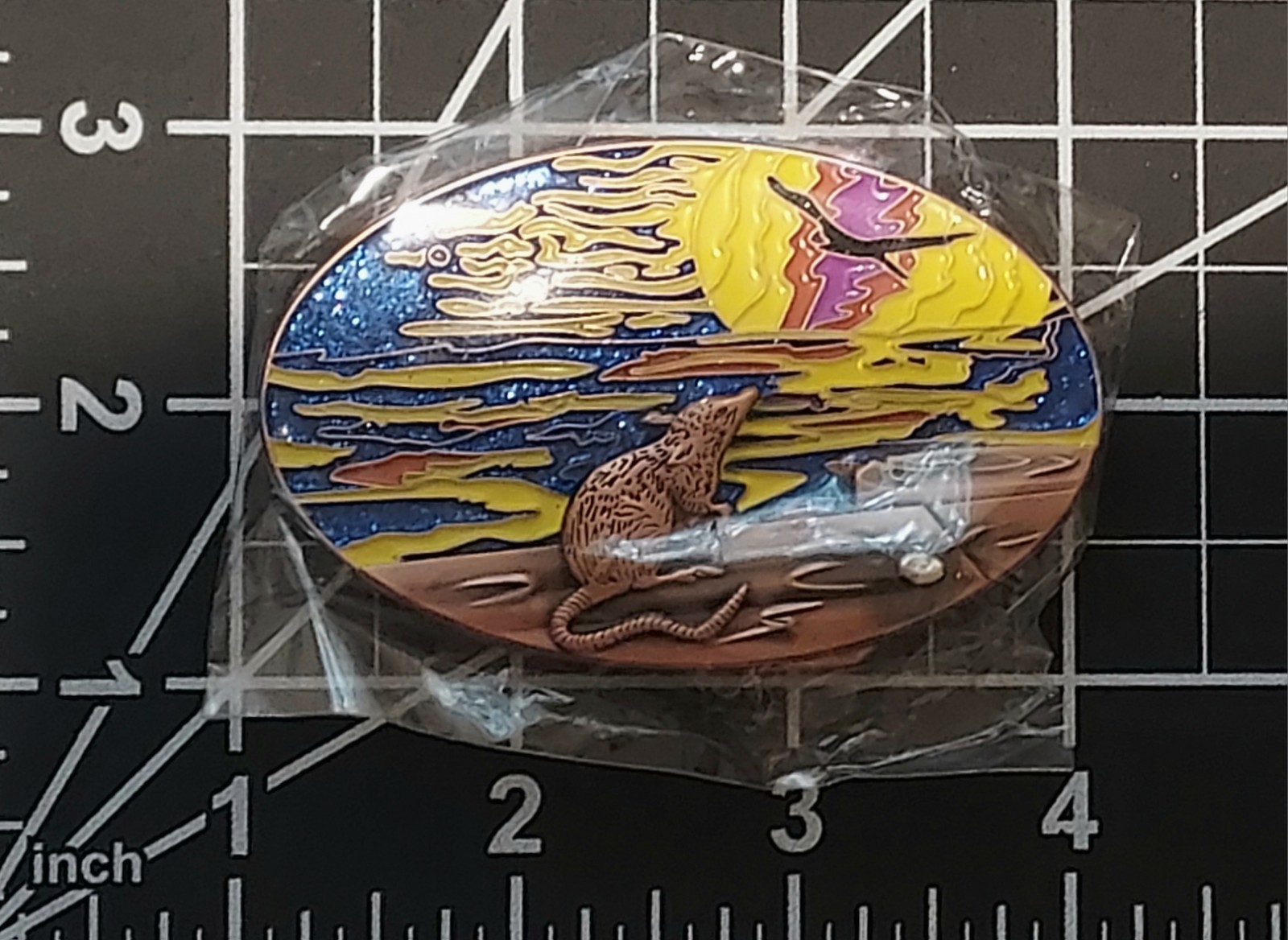 Grateful Dead Buckle, LE33 Warf Rat
