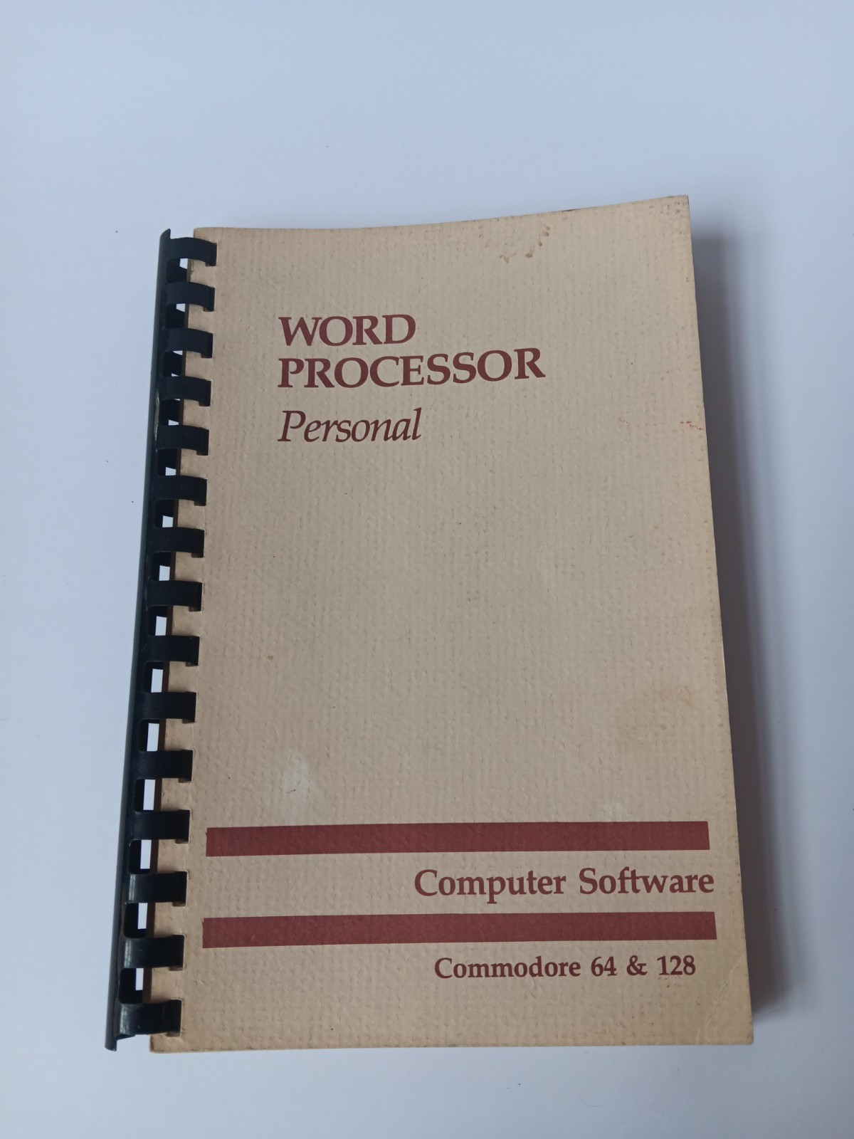 Commodore 64/128 Word Processor Personal Users Manual