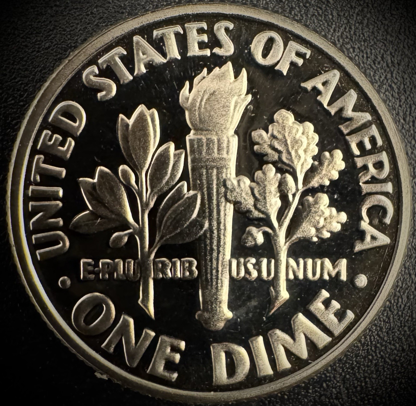 1982-S PROOF Roosevelt Dime 10C Clad DEEP CAMEO Coin From US Mint Proof Set
