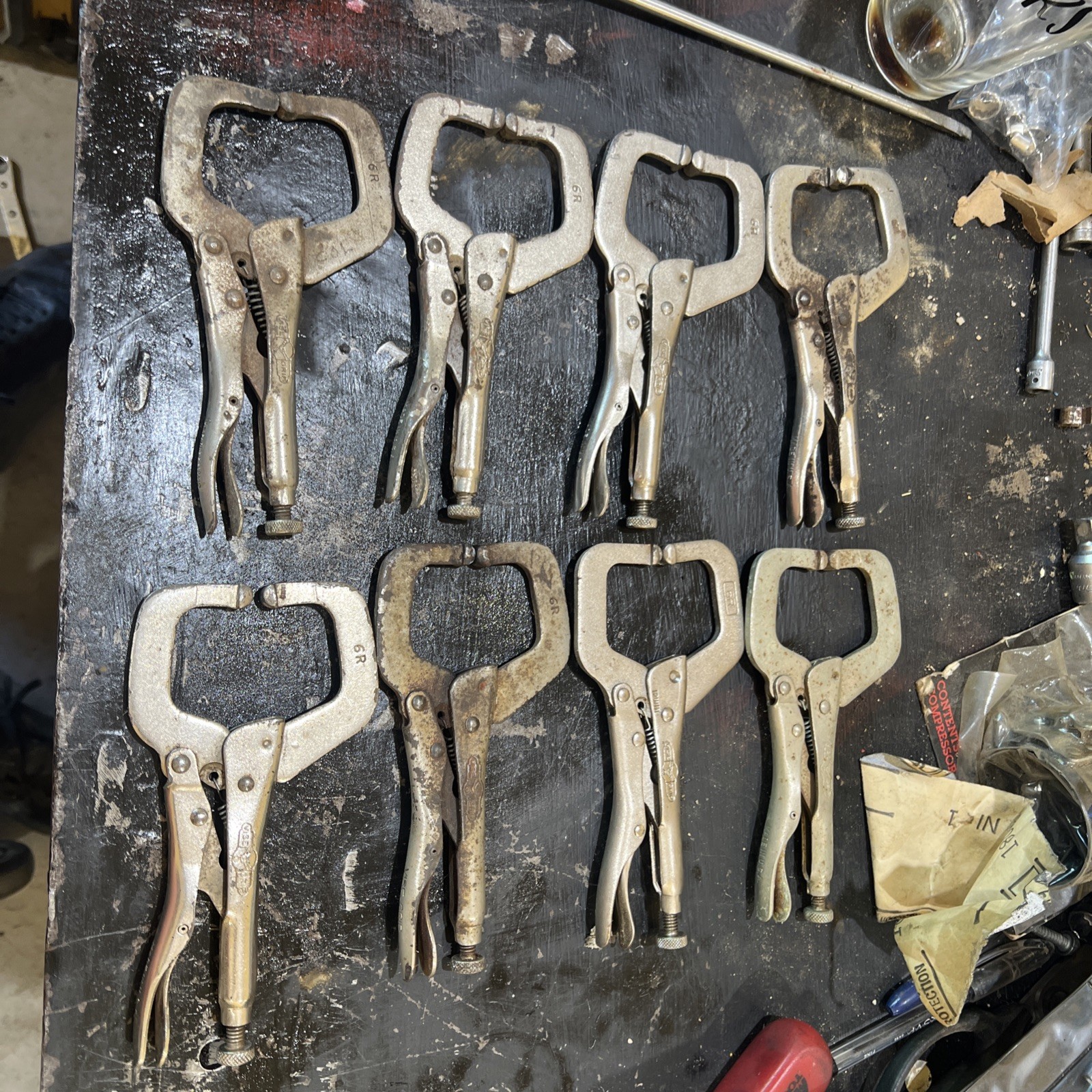 Vise Grip 6R Vise Grips Quantity 8 Total