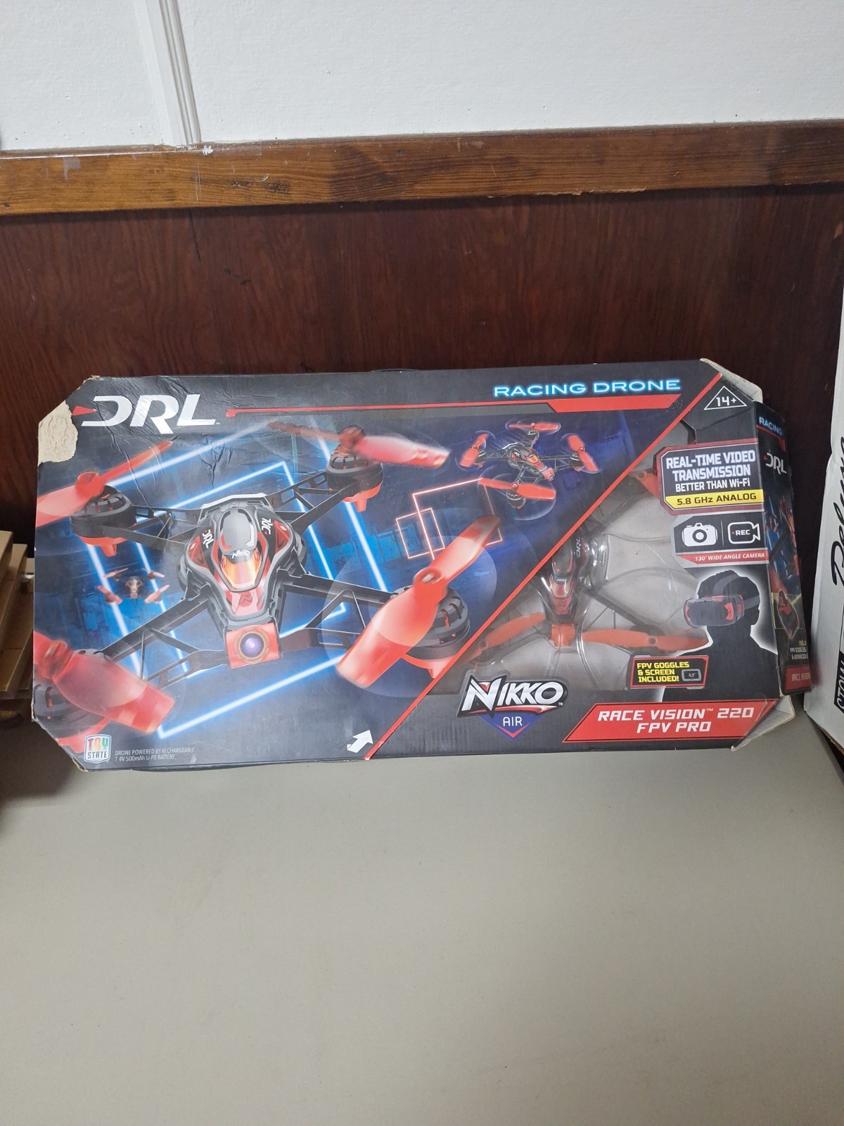 2017 DRL Nikko Race Vision 220 FPV Pro Drone Red New