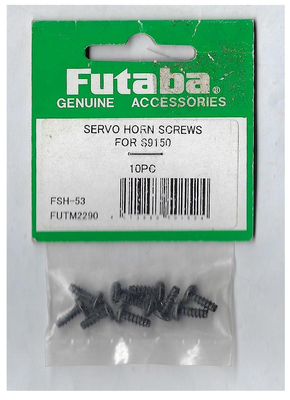 Vintage Futaba Servo Horn Screws for S9150 Servos FUTM2290 Old Store Stock NIB