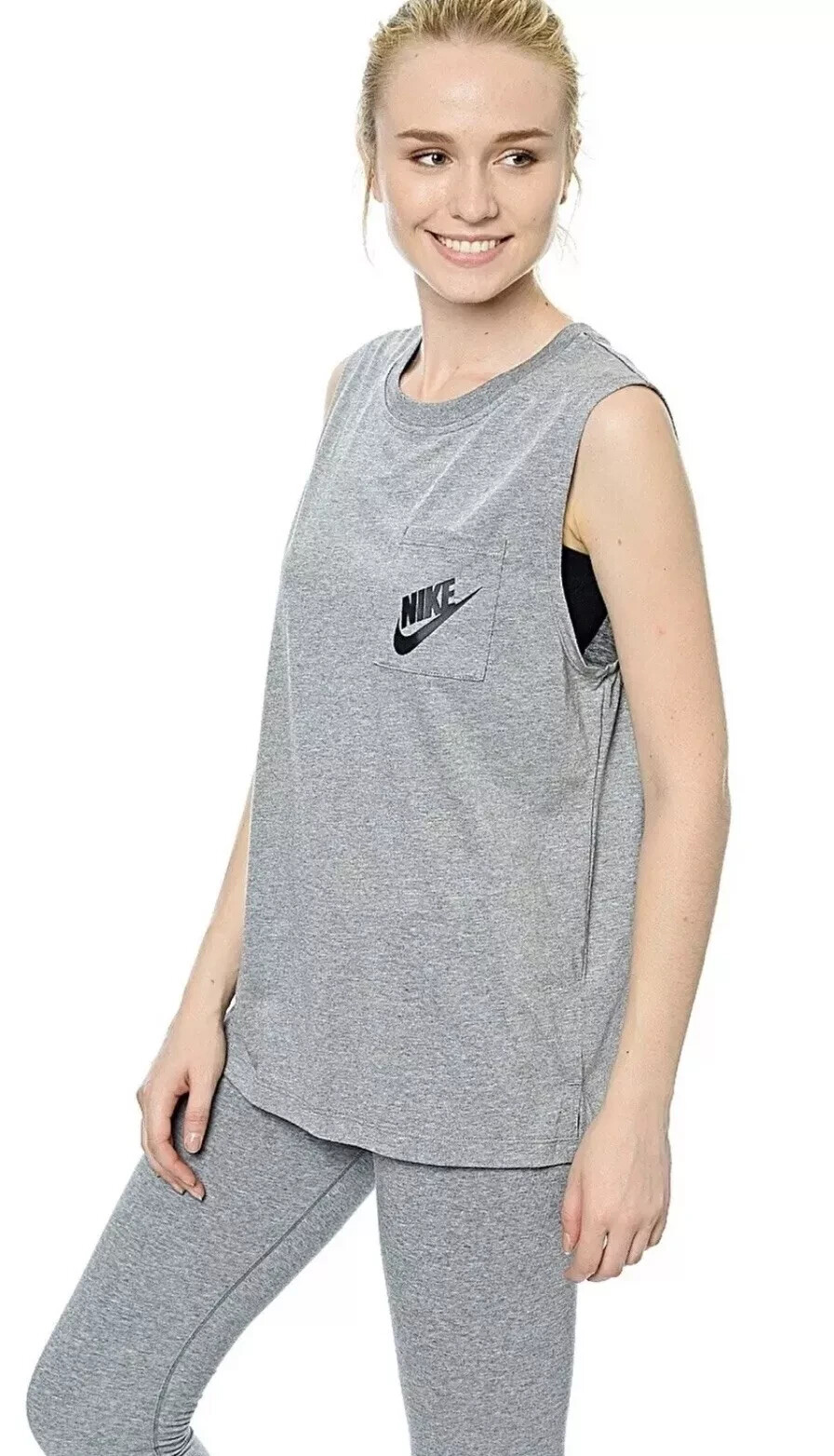 Nike women boyfriend style Tank Top size M