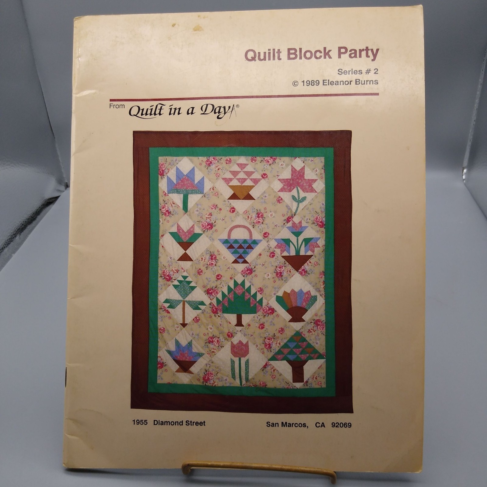 Vintage Quilting Patterns, Quilt Block Party Series 2 by Eleanor Burns