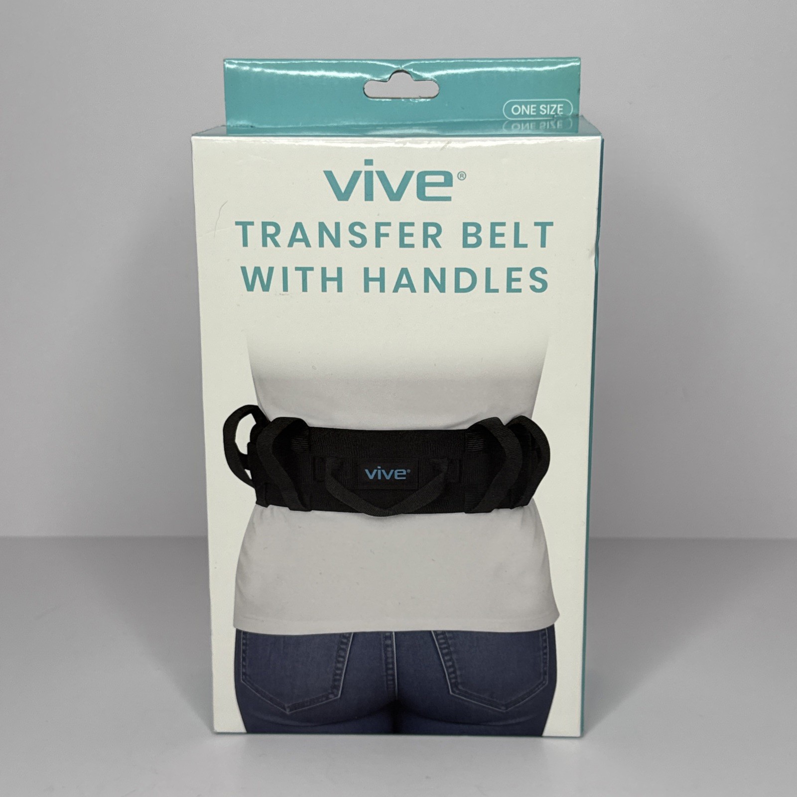 Vive Transfer Belt with Handles, Fits 27” - 51” Waist, Nursing Safety BRAND NEW