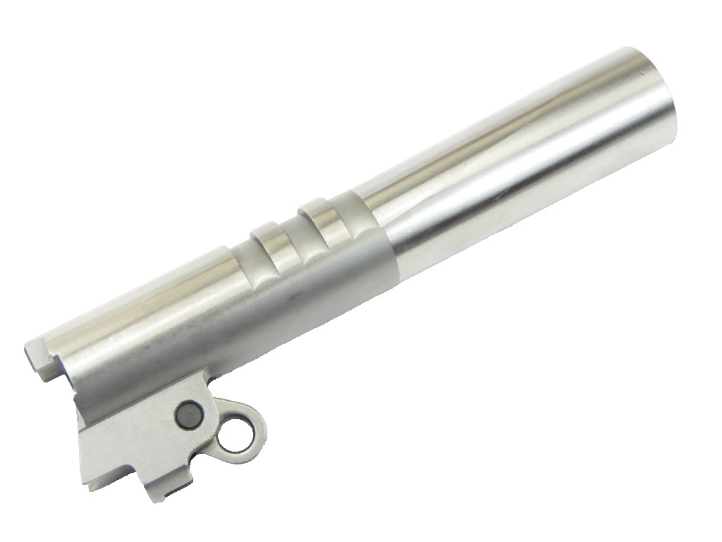 1911 9mm Commander 4.15" Stainless Wilson Nowlin Ramped BULL Barrel 9x19