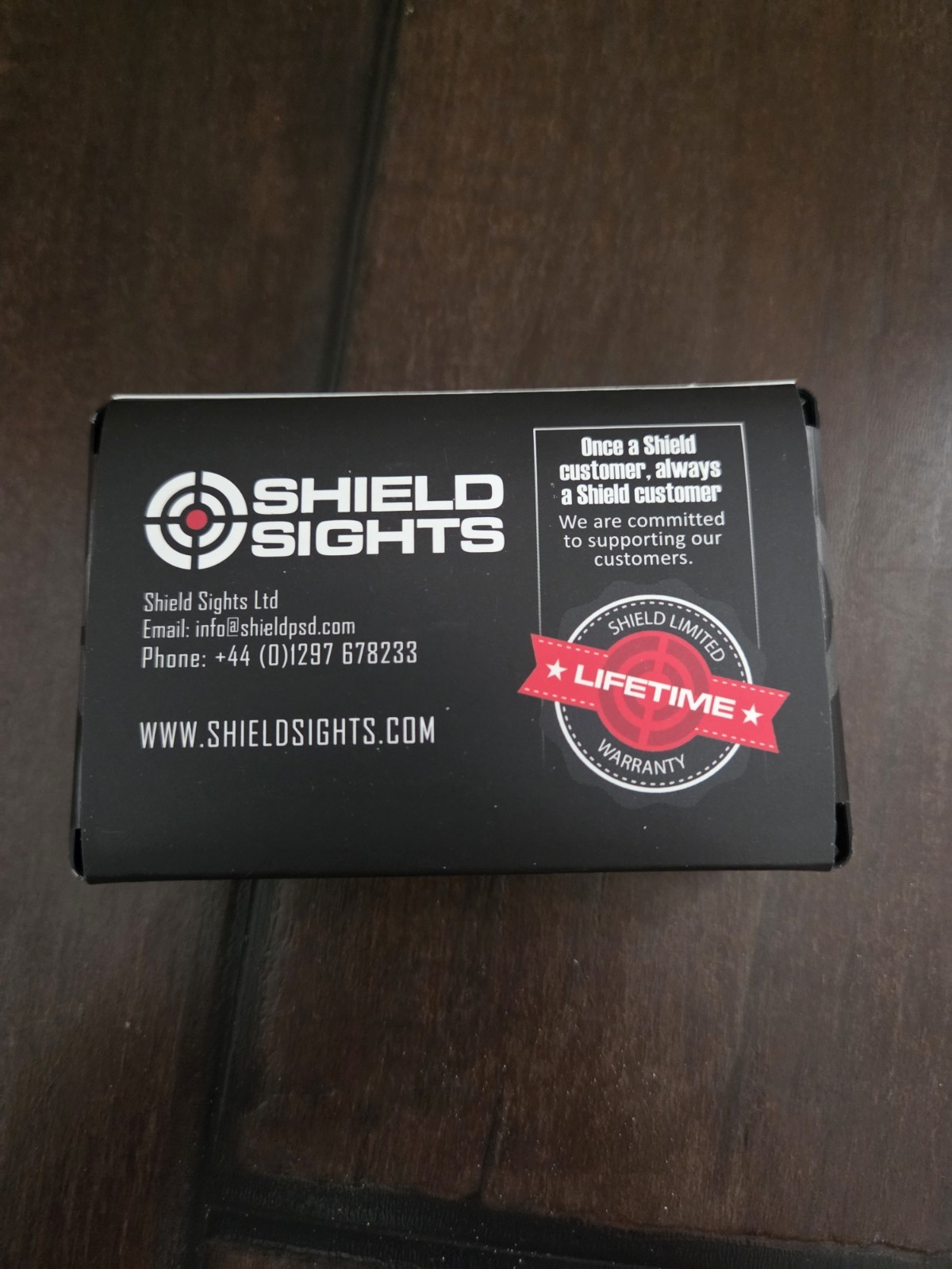 Shield Sights Compact Reflex Mini Red Dot Sight, Low Profile : RMSc-4MOA-GLASS
