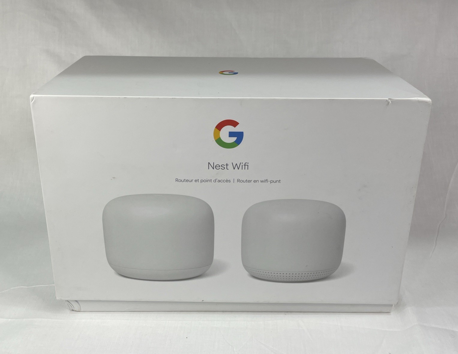 Google Nest Wifi Router and Point READ