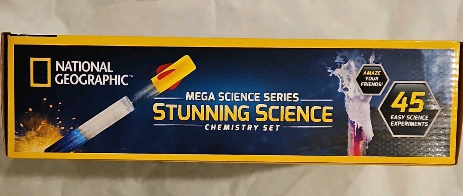 National Geographic Mega Science Chemistry Set - 45 Experiments