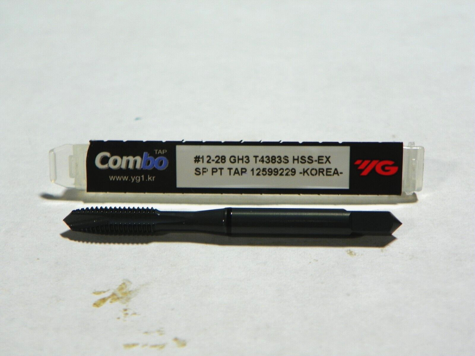YG1 12-28 Spiral Point Combo Tap T4383S 3 Flute H3 Steam Oxide Multi Purpose