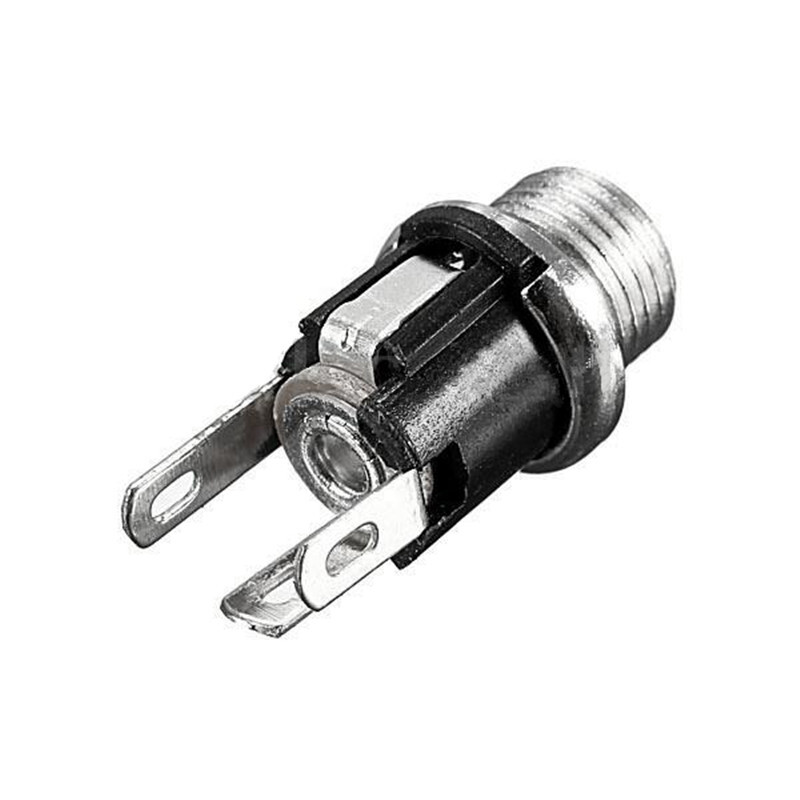 20/40/60/80/100pc DC Power Supply Jack Socket Female Panel Mount Connector 3-Pin